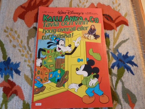 KALLE ANKA & C:O NR31, 1981,