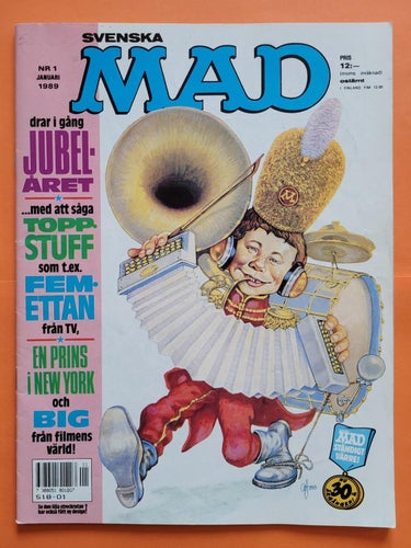 Mad nr 1 från 1989