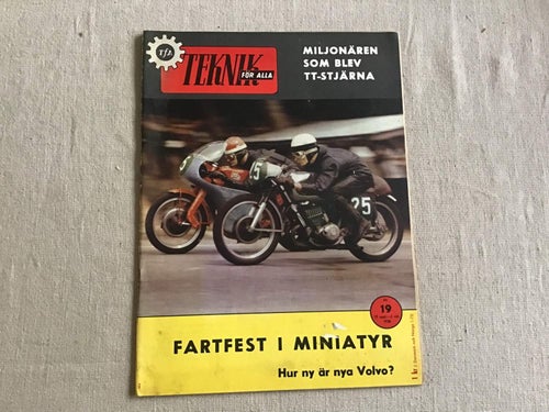 TEKNIK FÖR ALLA NR 19 1958 KOLLAR FISKFJÄLL I LOVÖN,VOLVO PV,ARMÉNS STRIDSVAGN