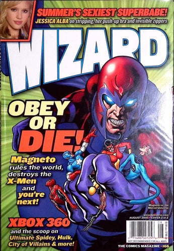 Tidning Wizard Comics Magazine No 166