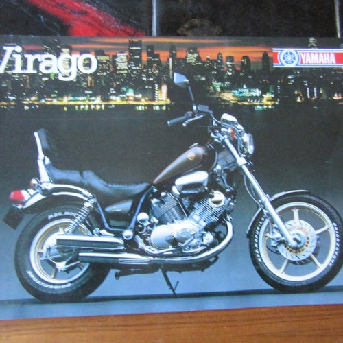 Yamaha Virago 1986 XV1000SE XV1000 SE brochyr