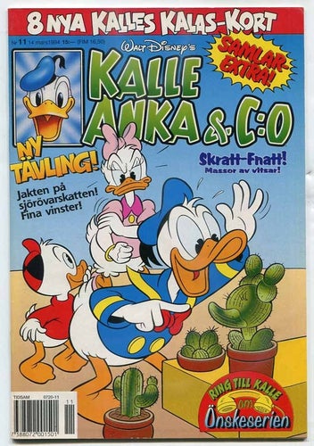 Kalle Anka & Co 1994 nr 11 Rubtanistans tre skatter