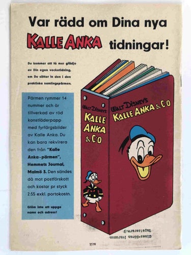 Kalle Anka - 1959:13 FN+