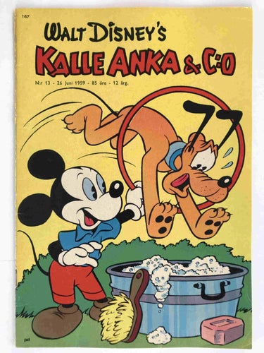 Kalle Anka - 1959:13 FN+