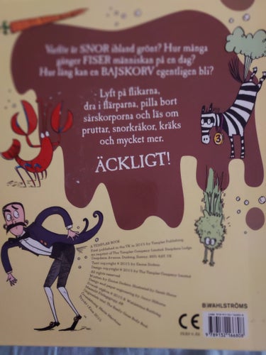 Bok Äckligaste Boken Bredd 23,5 cm Höjd 27,5 cm