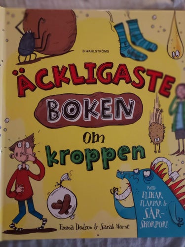 Bok Äckligaste Boken Bredd 23,5 cm Höjd 27,5 cm