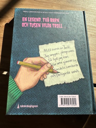 Legenden om Jack - Troll i Järngruvan av Martin Olczak & Anna Sandler 2020 bok