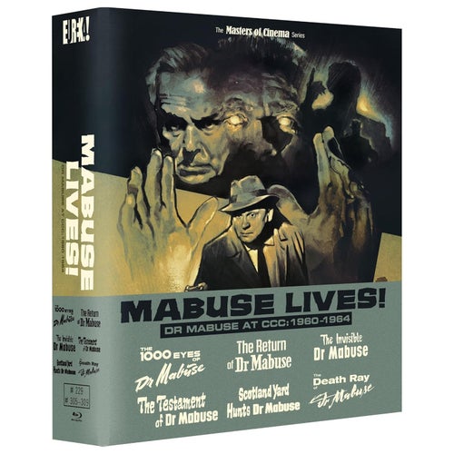 MABUSE LIVES! DR MABUSE AT CCC: 1960-1964 | Blu-ray | Eureka Entertainment