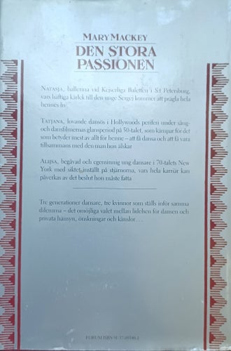 Den stora passionen av Mary Mackey, 1987