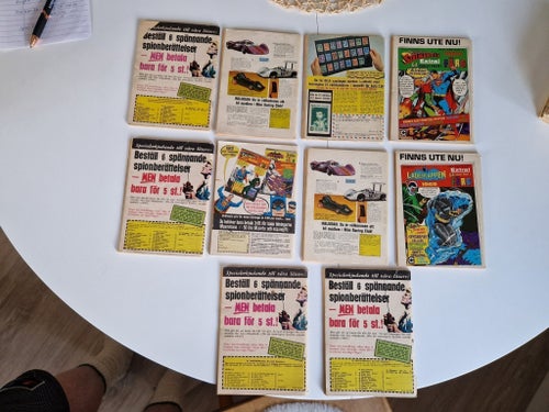 Samling av Spion 13 Tidningar - Krig. 1967 - 1968 .l