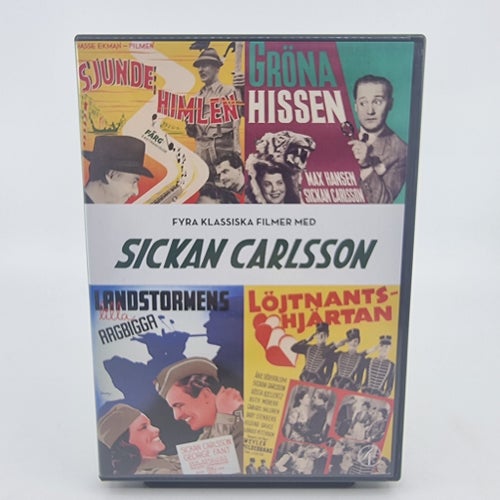 Fyra Klassiska Filmer Med Sickan Carlsson (DVD)