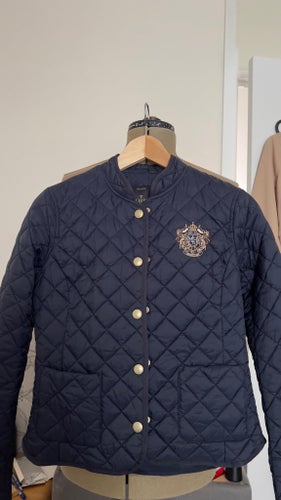 Morris Lady mörkblå jacka, storlek XS