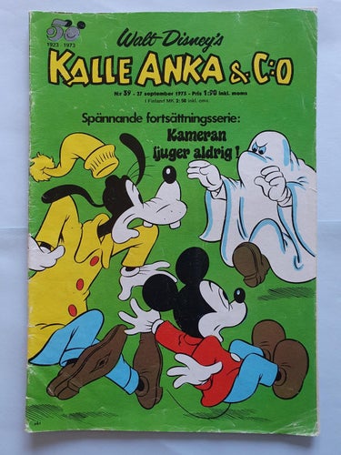 Kalle Anka & Co nr 39 från 1973