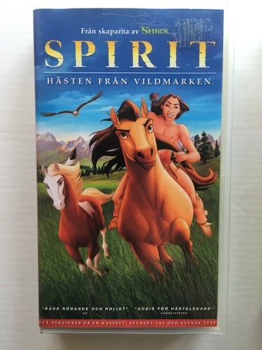 VHS - SPIRIT - Hästen från vildmarken