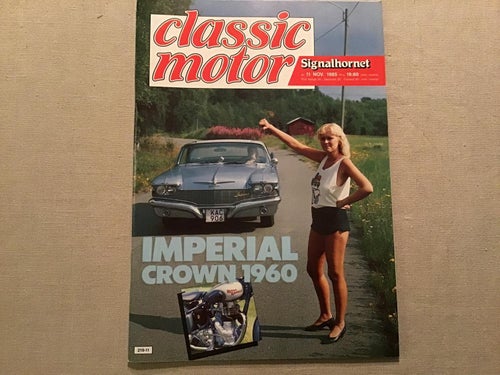 CLASSIC MOTOR NR 11 1985 IMPERIAL CROWN -60,ROYAL ENFIELD,STJERNFORS HERRGÅRD