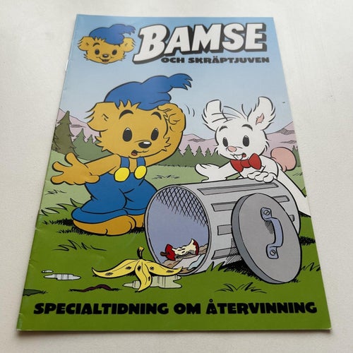 Bamse och skräptjuven, engångare 2008, toppex! VF