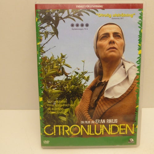 Citronlunden - Region 2, DVD-film, Svensk text, Fint skick