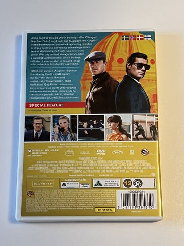 The man from U.N.C.L.E (2015 av Guy Ritchie med Henry Cavill). Beg. DVD