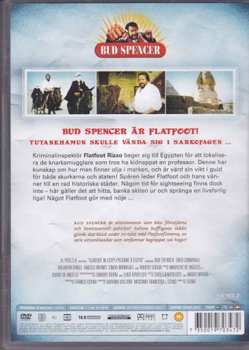 DVD / Flatfoot In Egypt / Bud Spencer, Robert Loggia / Nära nyskick