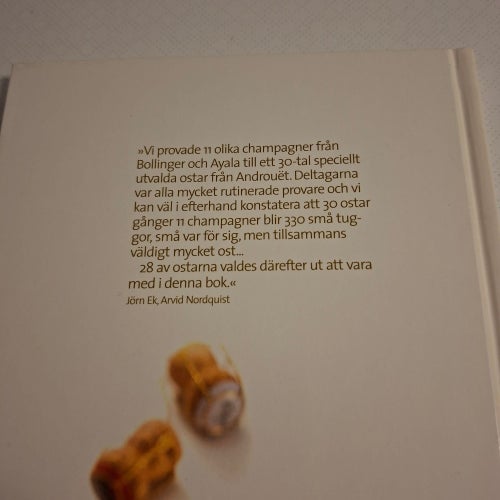 Lilla boken om Champagne och Ost av Arvid Nordquist mfl