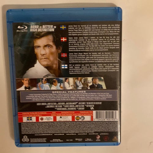 The Man With The Golden Gun Blu-ray