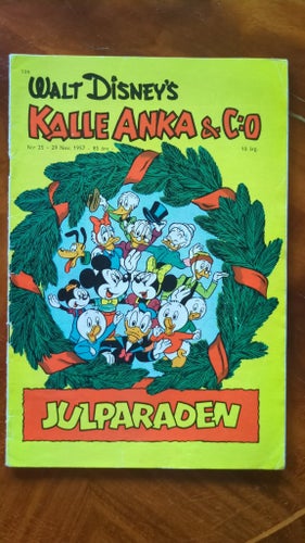 Kalle Anka & C:o Jultidning 1957