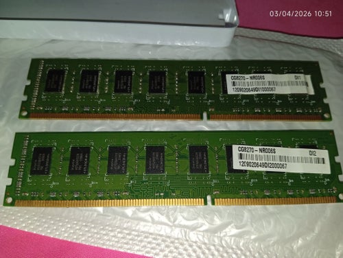 ASint DDR3 4GB 1600MHz RAM-minne x2 (två styck) 8 GB