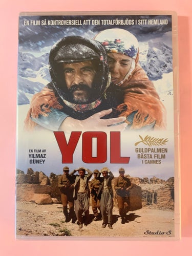 YOL (1982) NY inplastad DVD svensk text, Guldpalmen i Cannes för bästa film