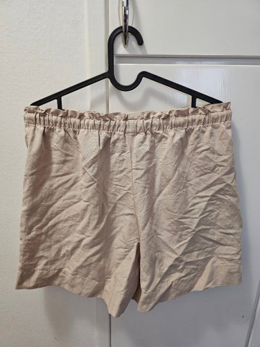H&M Linen Blend shorts – storlek S (nyskick)