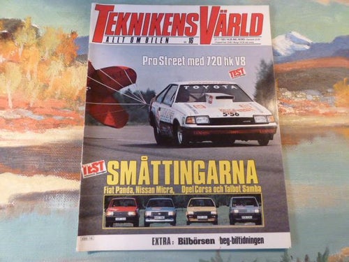 TEKNIKENS VÄRLD, 27/07 1983, NR 16,
