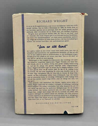 Son av sitt land   av  Richard Wright  (Klassiker)