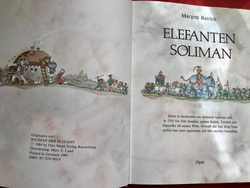 ELEFANTEN SOLIMAN Margret Rettich 1985