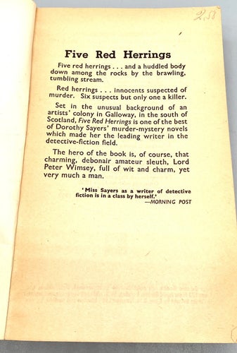Five red herrings av Dorothy L. Sayers