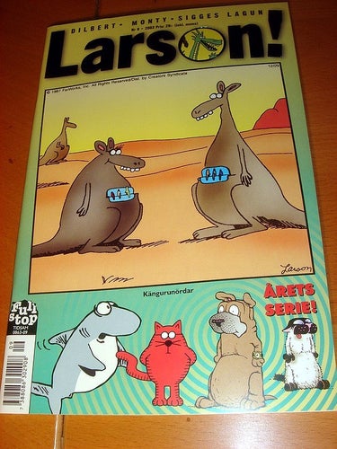 LARSON (svensk) NY OLÄST Nr 9 2003 !!!