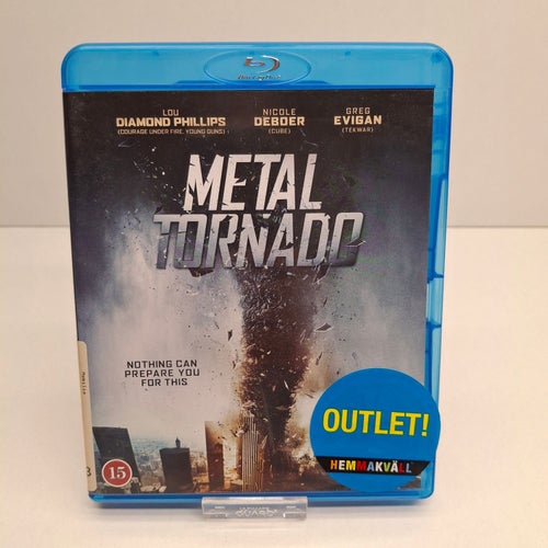 Metal tornado - Blu-ray film, Svensk text, Fint skick