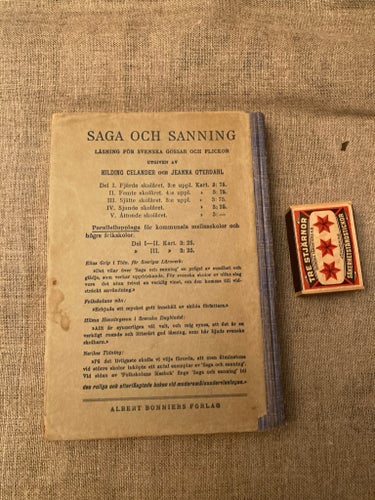 Saga och Sanning: Läsning för svenska gossar och flickor, Hilding Celander och