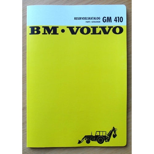 Volvo GM 410 Reservdelskatalog