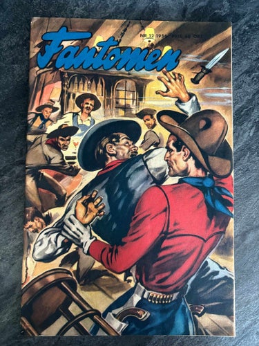 Fantomen , Nr 12 - 1956 , NM / MT !!!