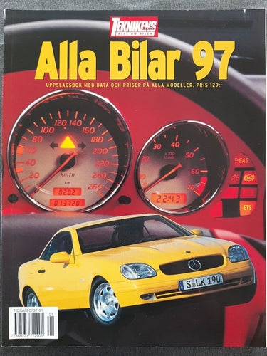 Alla bilar 1997 - bilkatalogen med årets alla bilar, från Teknikens Värld