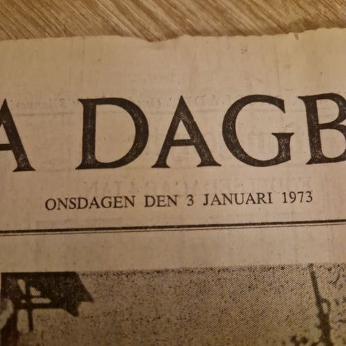 Svenska Dagbladet 3 Januari 1973