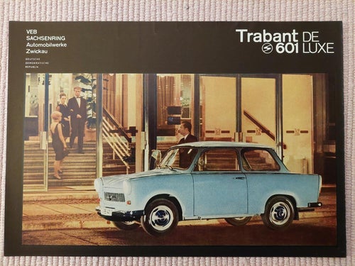 Trabant 601 De Luxe 1966 ? in english
