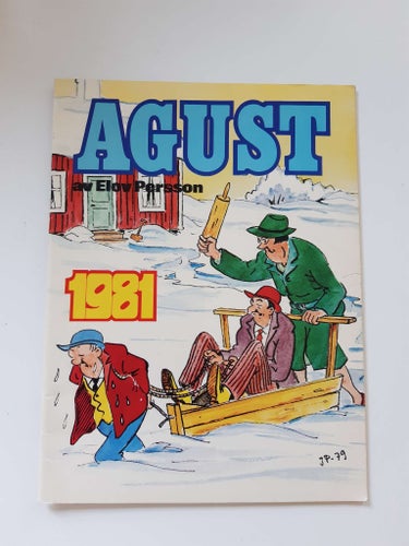 Agust av Elov Persson 1981 Seriealbum