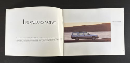VOLVO katalog 740 - Fransk Text