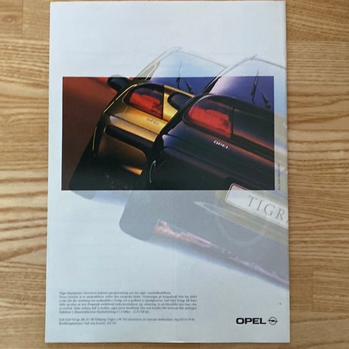 Opel Modellprogram 1998