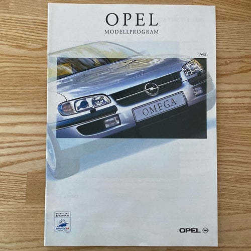 Opel Modellprogram 1998