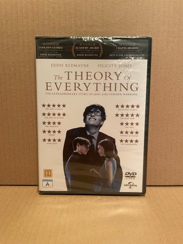 THE THEORY OF EVERYTHING / DVD / **OÖPPNAD**