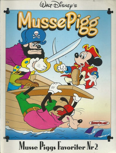 WALT DISNEY -MUSSE PIGGÂ´S FAVORITER NR 2 ( ALBUM)