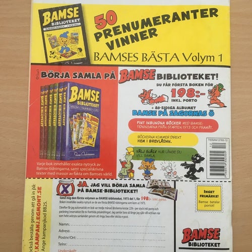Bamse Nr 12 2005