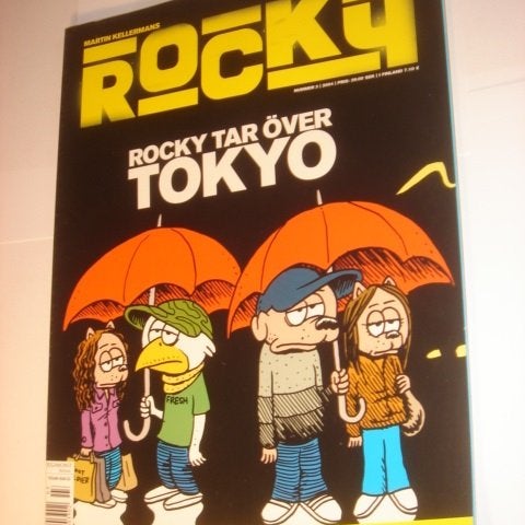 ROCKY (svensk) NY OLÄST Nr 3 2004 Tar över Tokyo