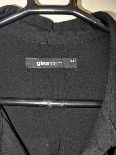 Gina Tricot svart skjorta, storlek 44